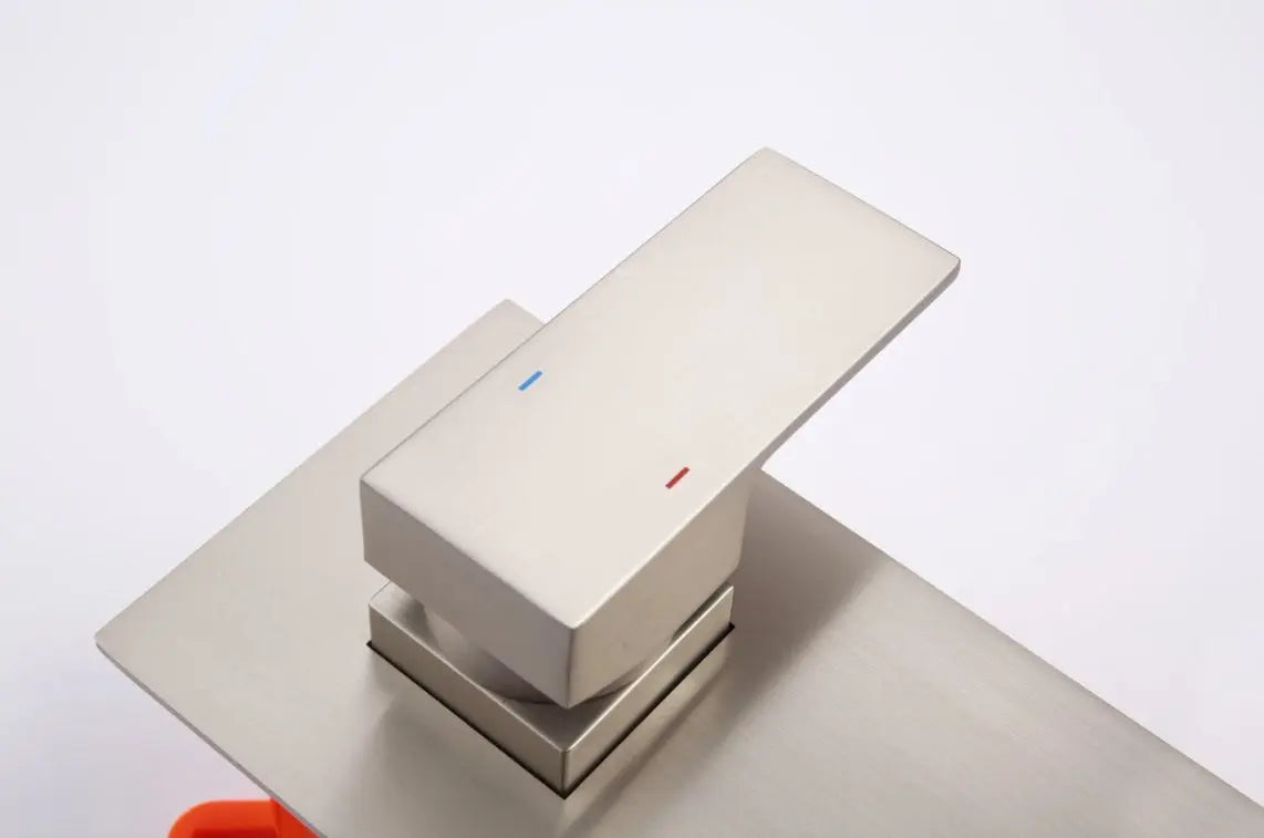 Wall Mount Faucet For Bathroom Sink Or Bathtub- Brushed Nickel Ohberri