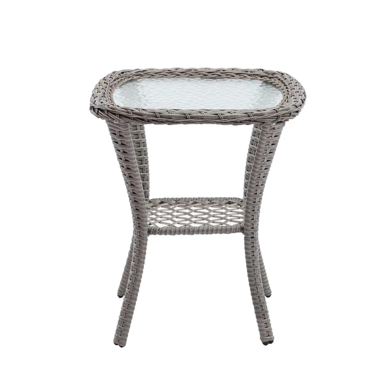 3pc Outdoor Swivel Rocker Chairs, 360  Rocking Patio Set With Thick Cushions My Store