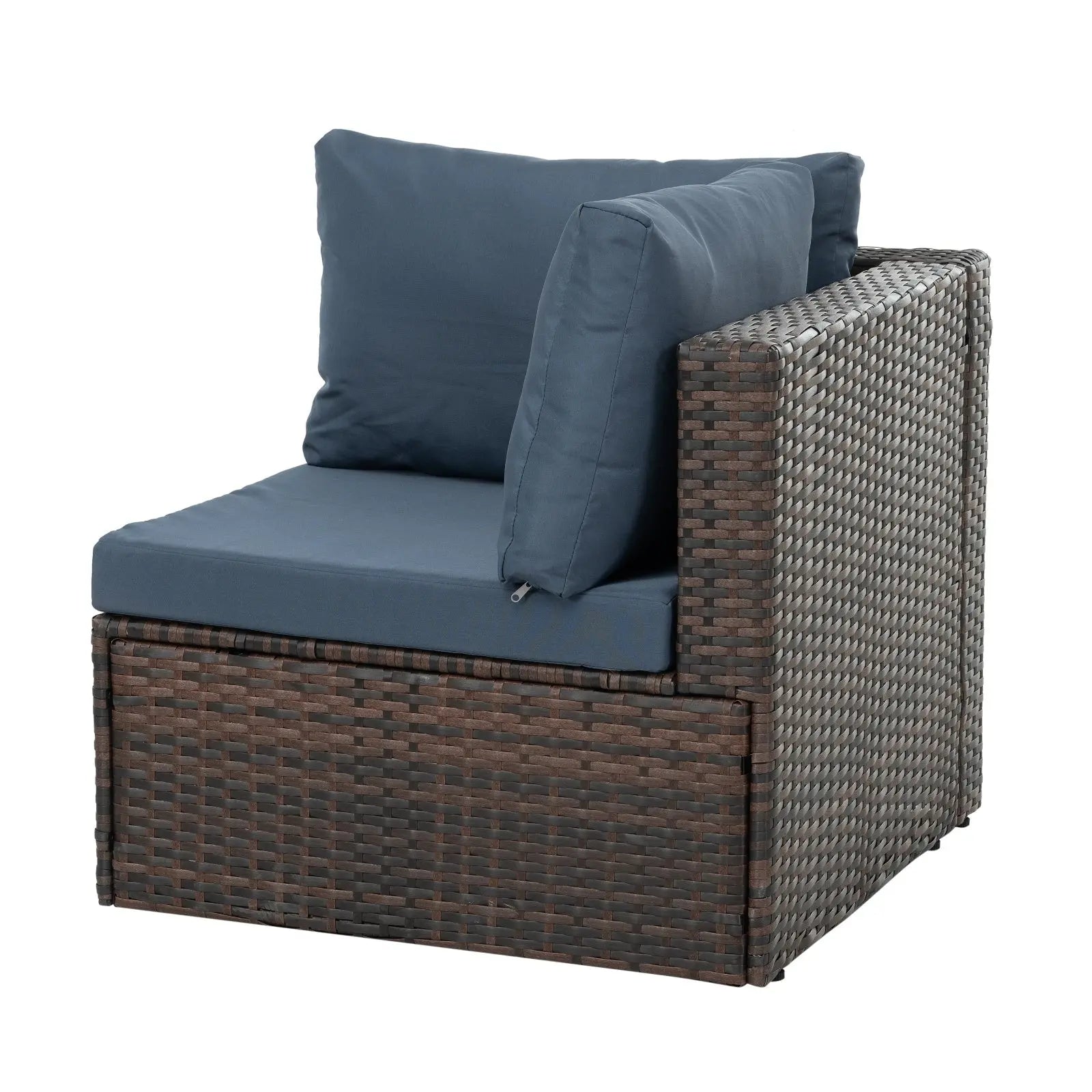 Patio Furniture, Outdoor Furniture, Seasonal PE Wicker Furniture, 5 Set Wicker Furniture With Temper My Store