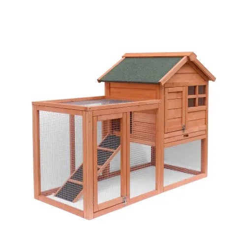 Easy To Assemble Wooden Rabbit House Chicken Coop My Store