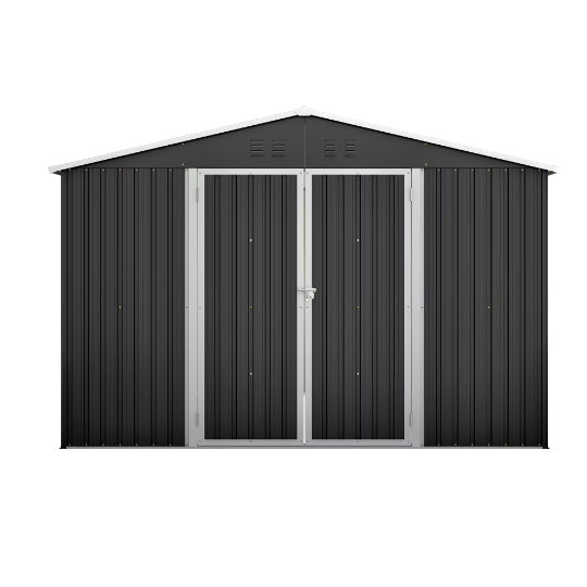 Steel Garden Shed With Double Lockable Door Inkedjoy