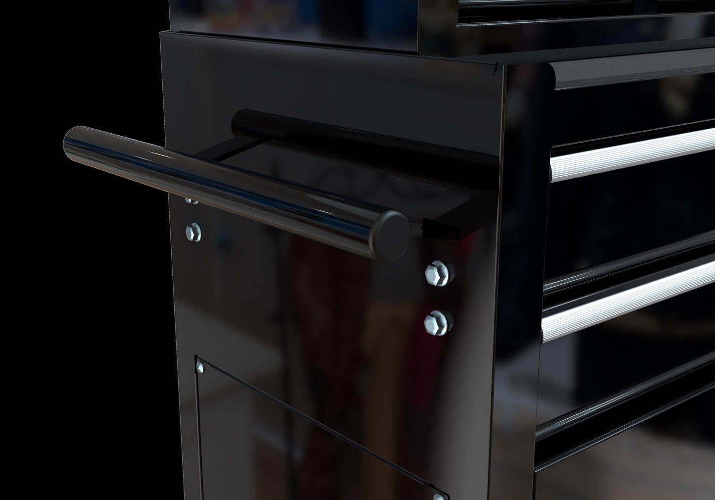 High Capacity Rolling Tool Box With Wheels And Drawers Inkedjoy