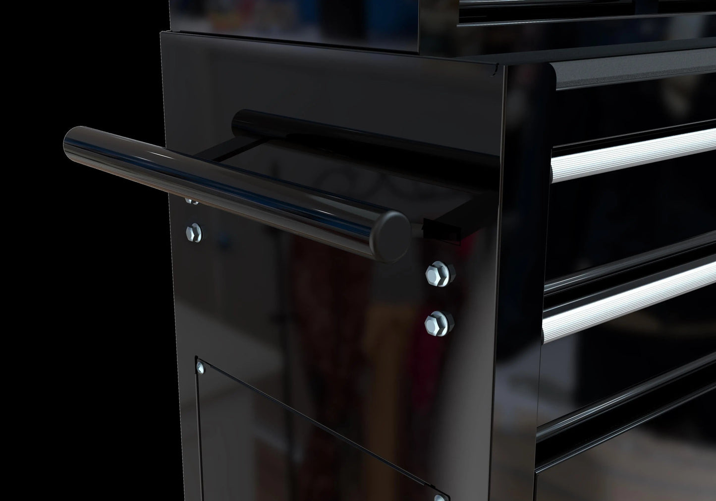 High Capacity Rolling Tool Box With Wheels And Drawers Inkedjoy