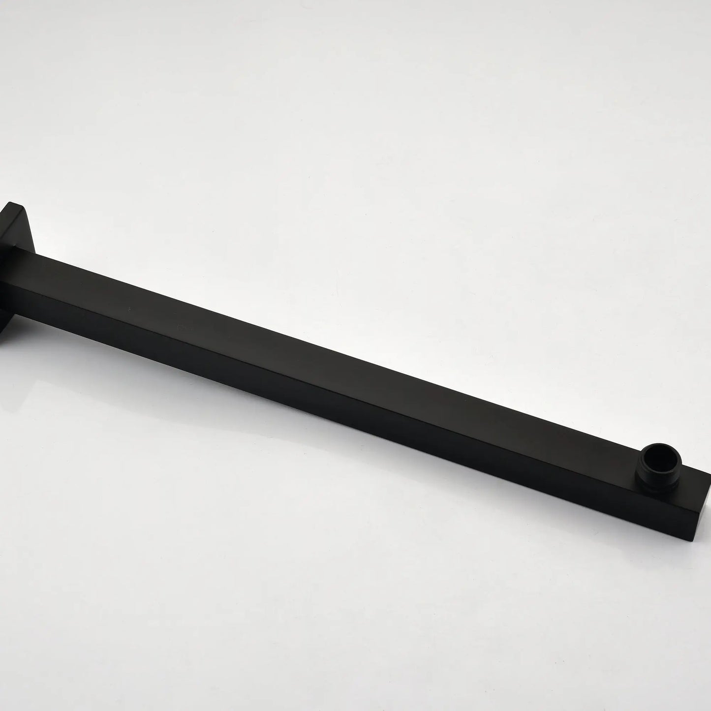 Brass Matte Black Shower Faucet With 10 Inch Shower Head And Handheld Spray Inkedjoy