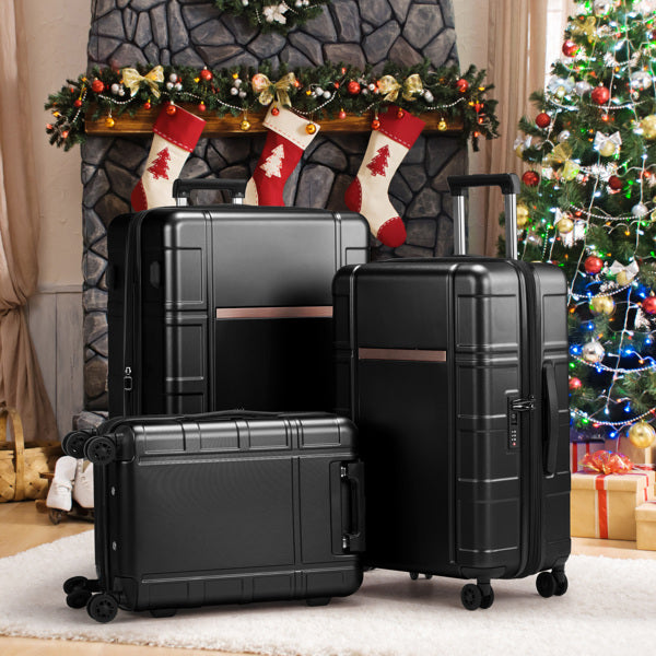 3-in-1 Set Double Wheel Silent Wheel With Wet & Dry Separation Compartment Inkedjoy