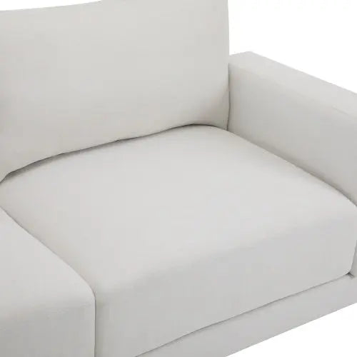 Modern Velvet Upholstery, Deep Cushions Couch My Store