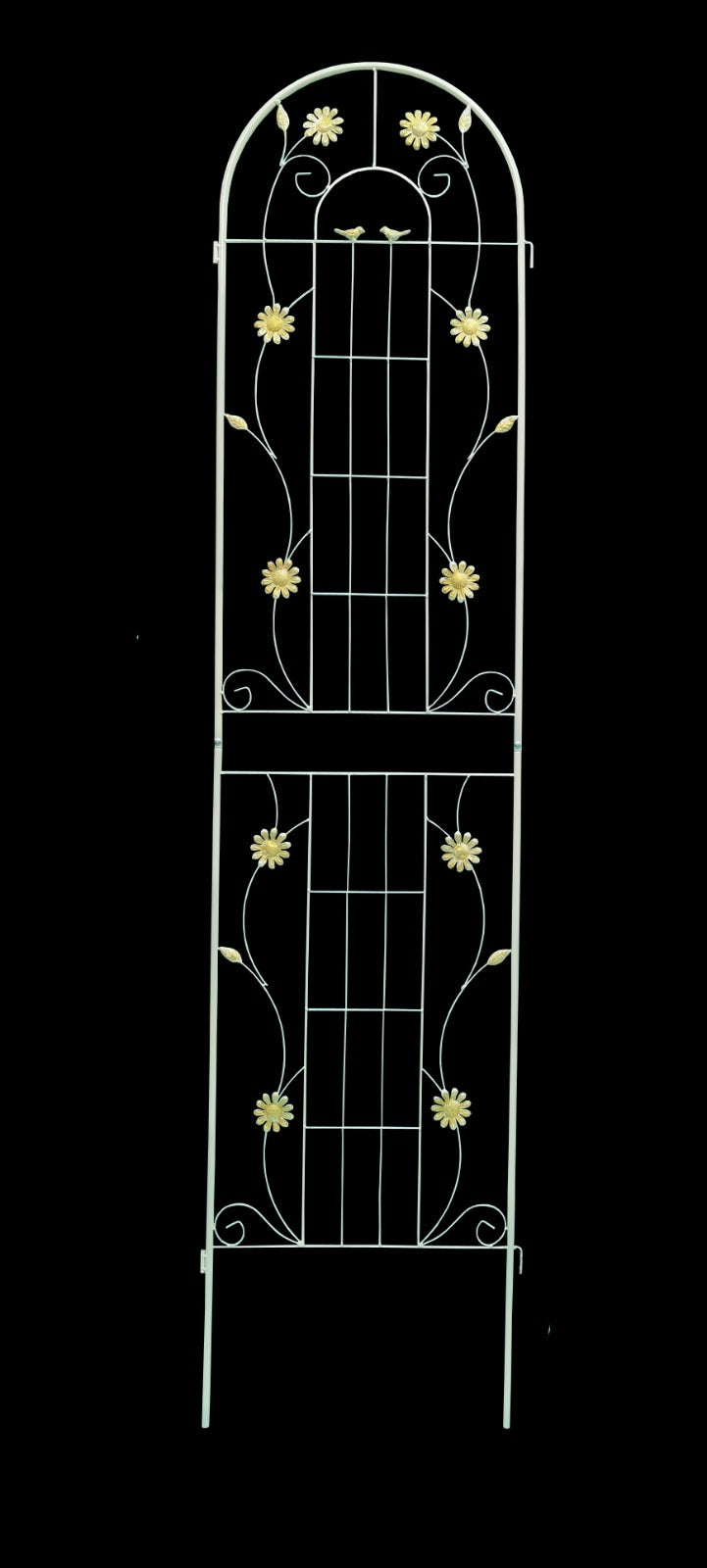 2 Pack Metal Garden Trellis 86.7 X 19.7 Rustproof For Climbing Plants Outdoor Inkedjoy