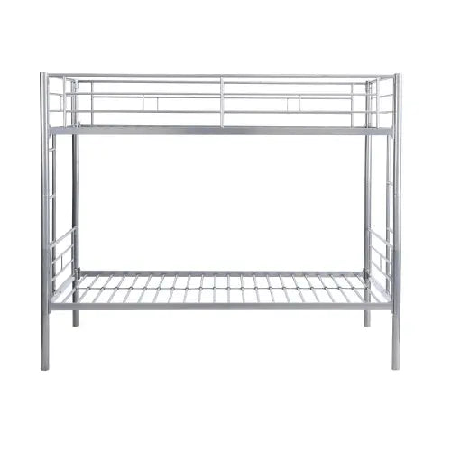 METAL BUNK BED SILVER My Store