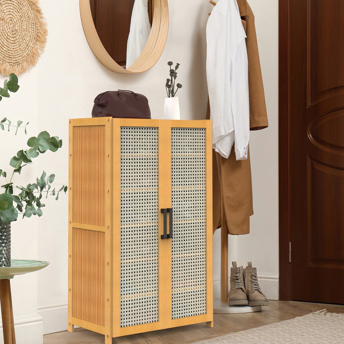 6-tier Bamboo Shoe Rack Inkedjoy