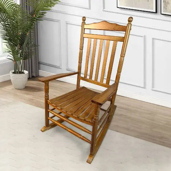 BALCONY PORCH ROCKING CHAIR OAK My Store