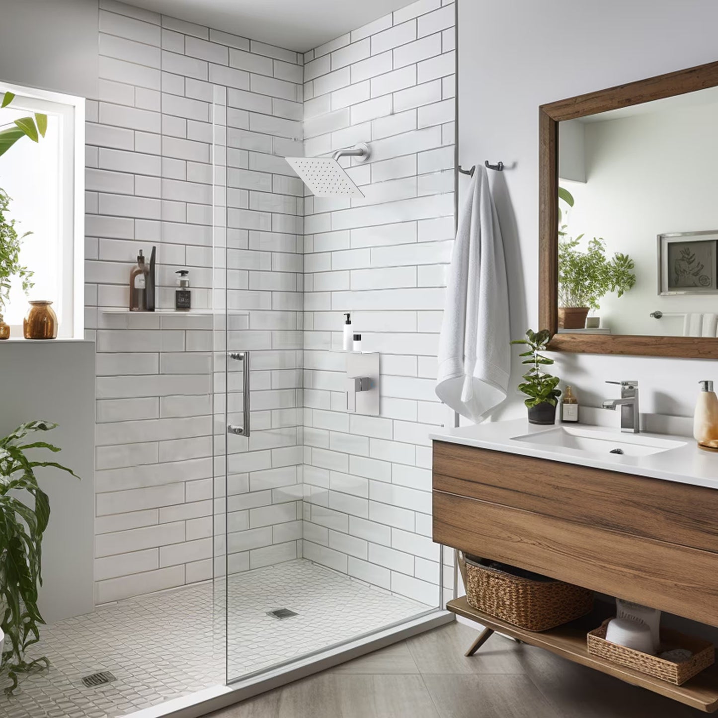 Shower Faucet With Storage Shelves Inkedjoy