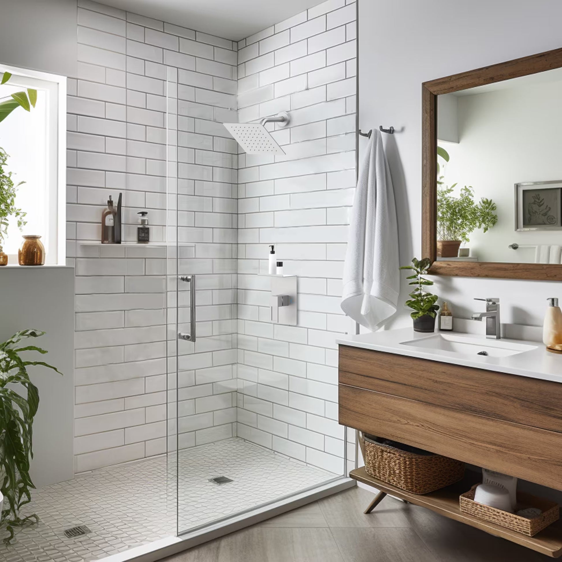 Shower Faucet With Storage Shelves Inkedjoy