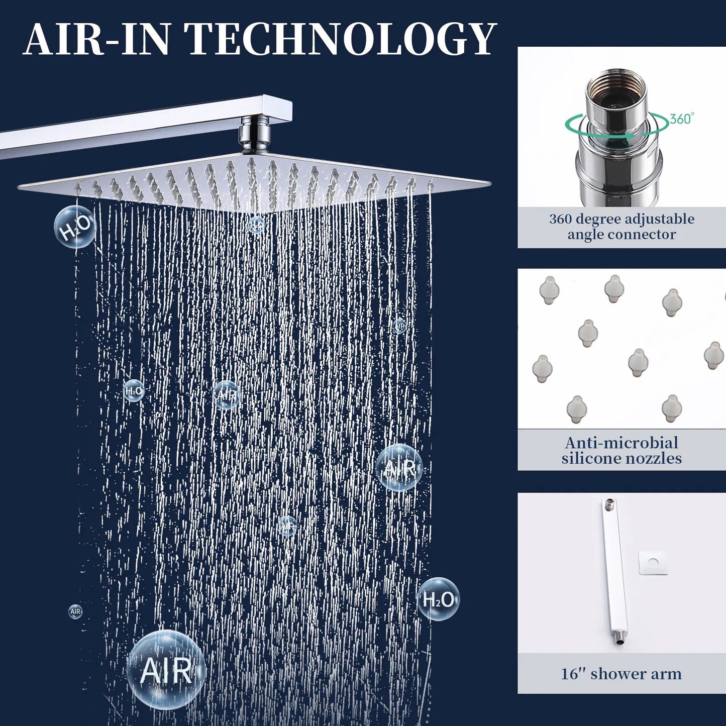 Metal Shower Faucets Inkedjoy