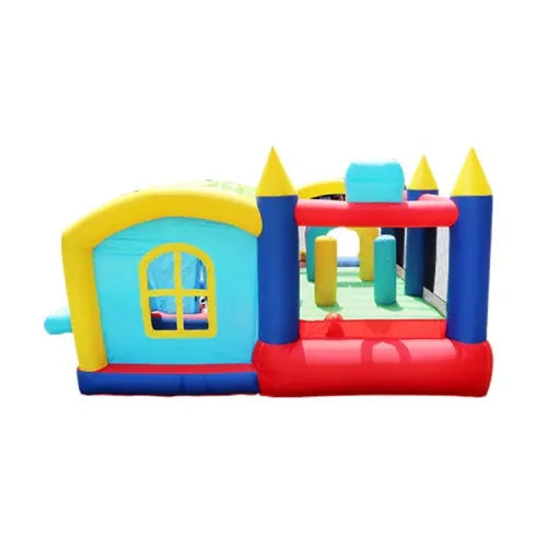 7-in-1 Inflatable Bounce House, Bouncy House With Ball Pit My Store