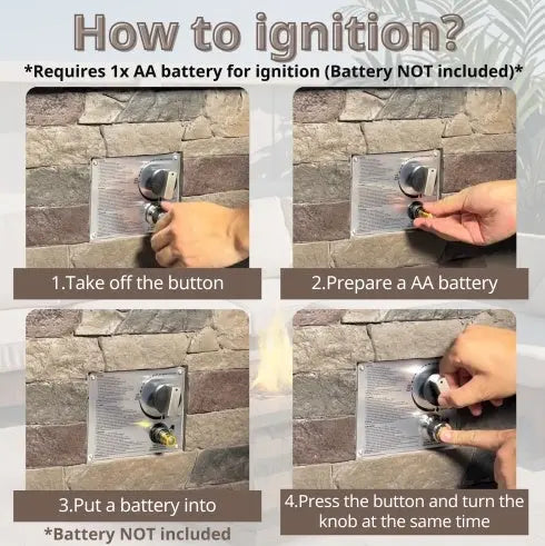 Outdoor Propane Fire Pit Table 28-inch Imitation Stone Square Concrete Propane Fire Pit With Lava Rocks And Rain Cover My Store