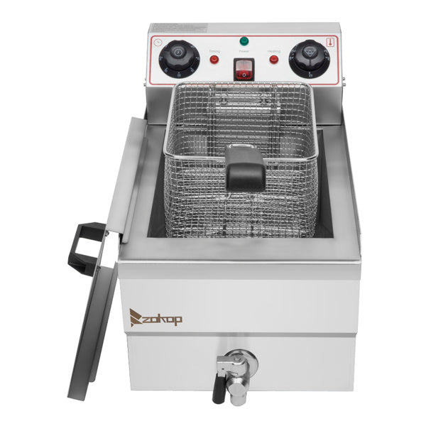 Electric Fryer Silver My Store
