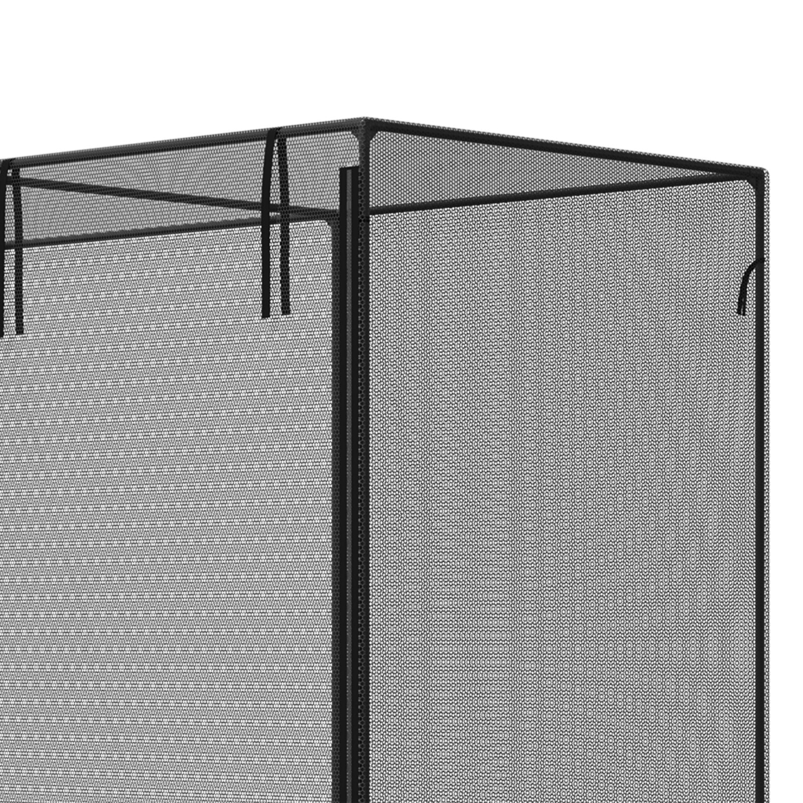 6' X 3' Crop Cage, Plant Protection Tent With Zippered Doors For Vegetable Garden Inkedjoy