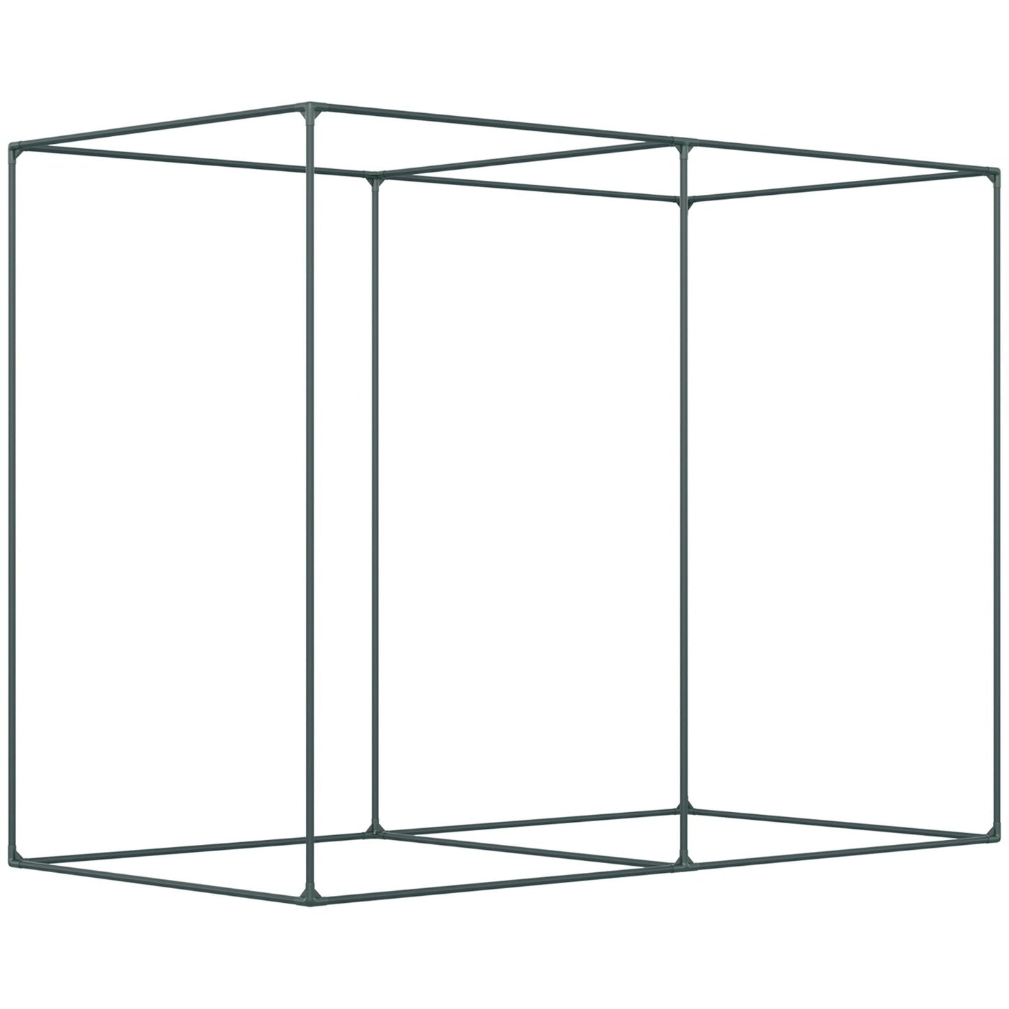 6' X 3' Crop Cage, Plant Protection Tent With Zippered Doors For Vegetable Garden Inkedjoy