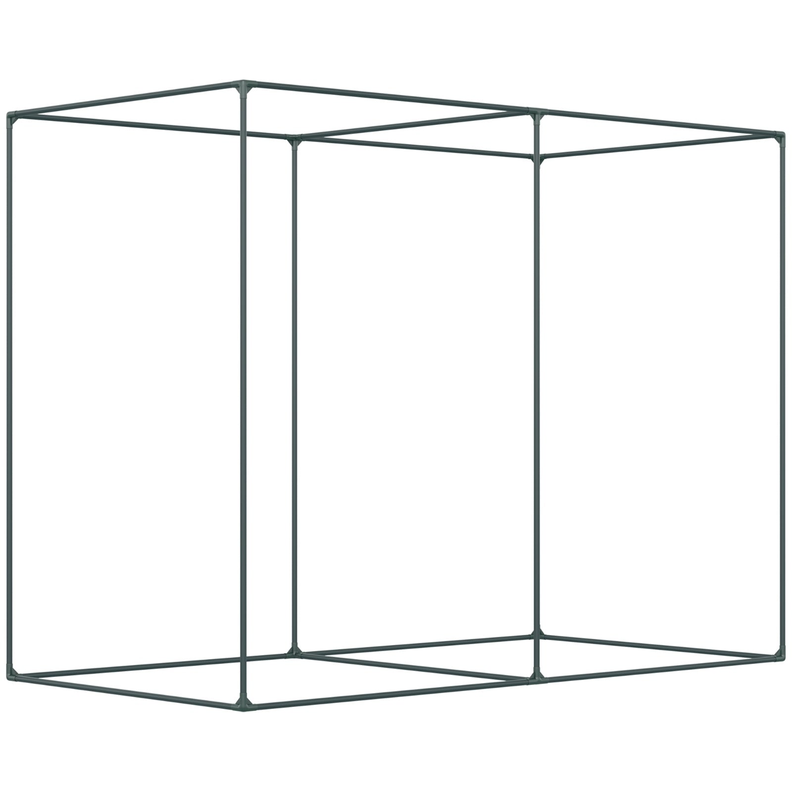 6' X 3' Crop Cage, Plant Protection Tent With Zippered Doors For Vegetable Garden Inkedjoy