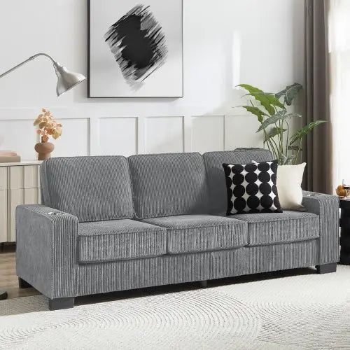 Fabric Modern Compressed Couch My Store