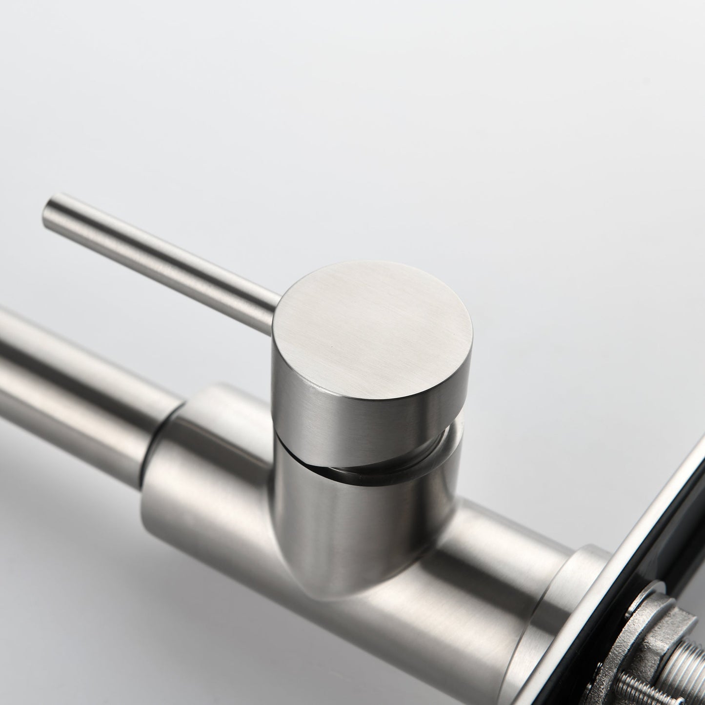 Stainless Steel Kitchen Sink Faucet With Pull-down Sprayer My Store