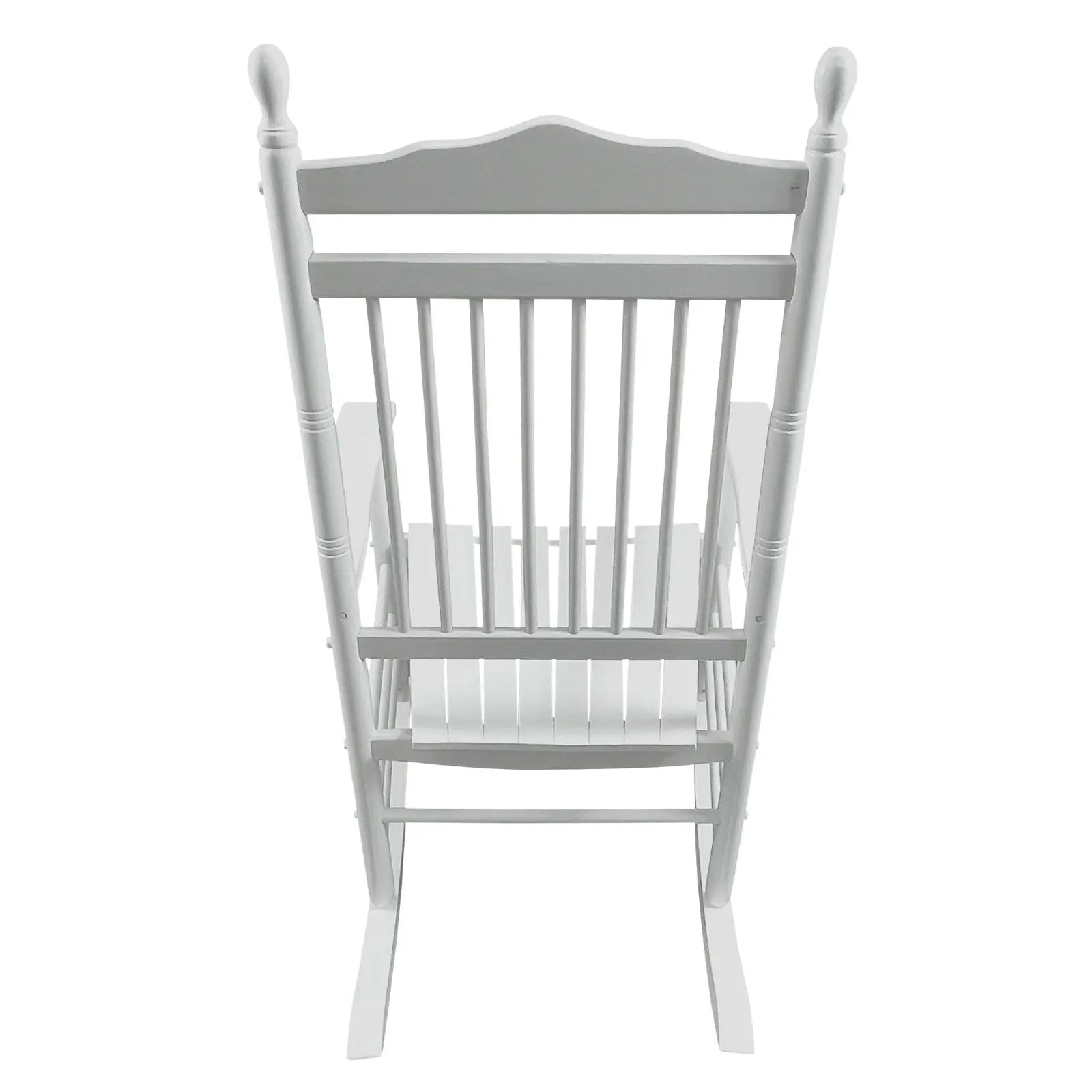 BALCONY PORCH ADULT ROCKING CHAIR - WHITE My Store