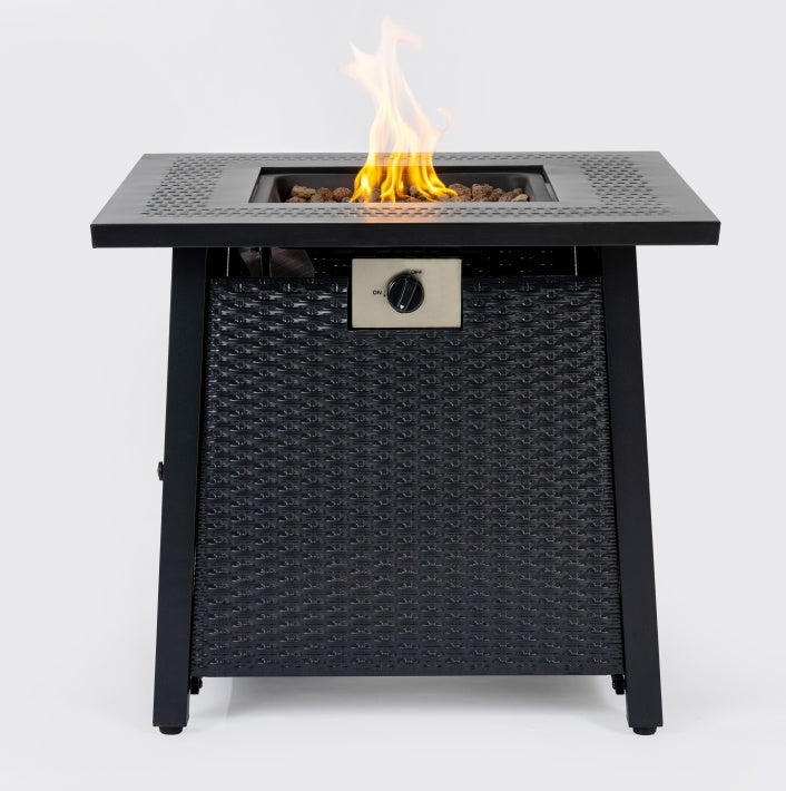 28-inch Fire Pit Table Inkedjoy