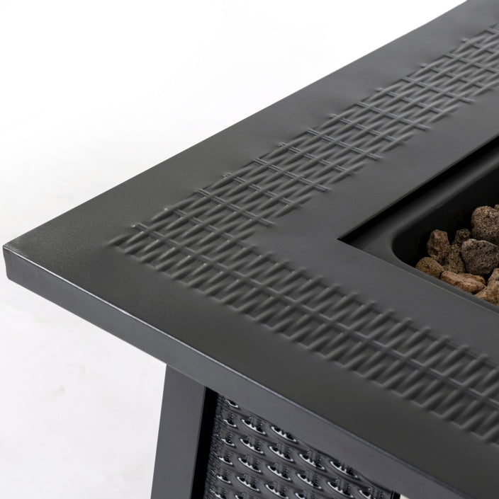 28-inch Fire Pit Table Inkedjoy