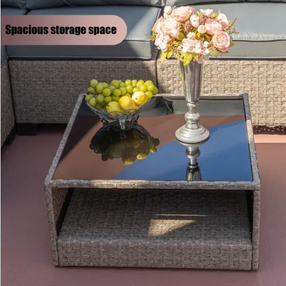 7-piece Patio Sofa Furniture Set My Store