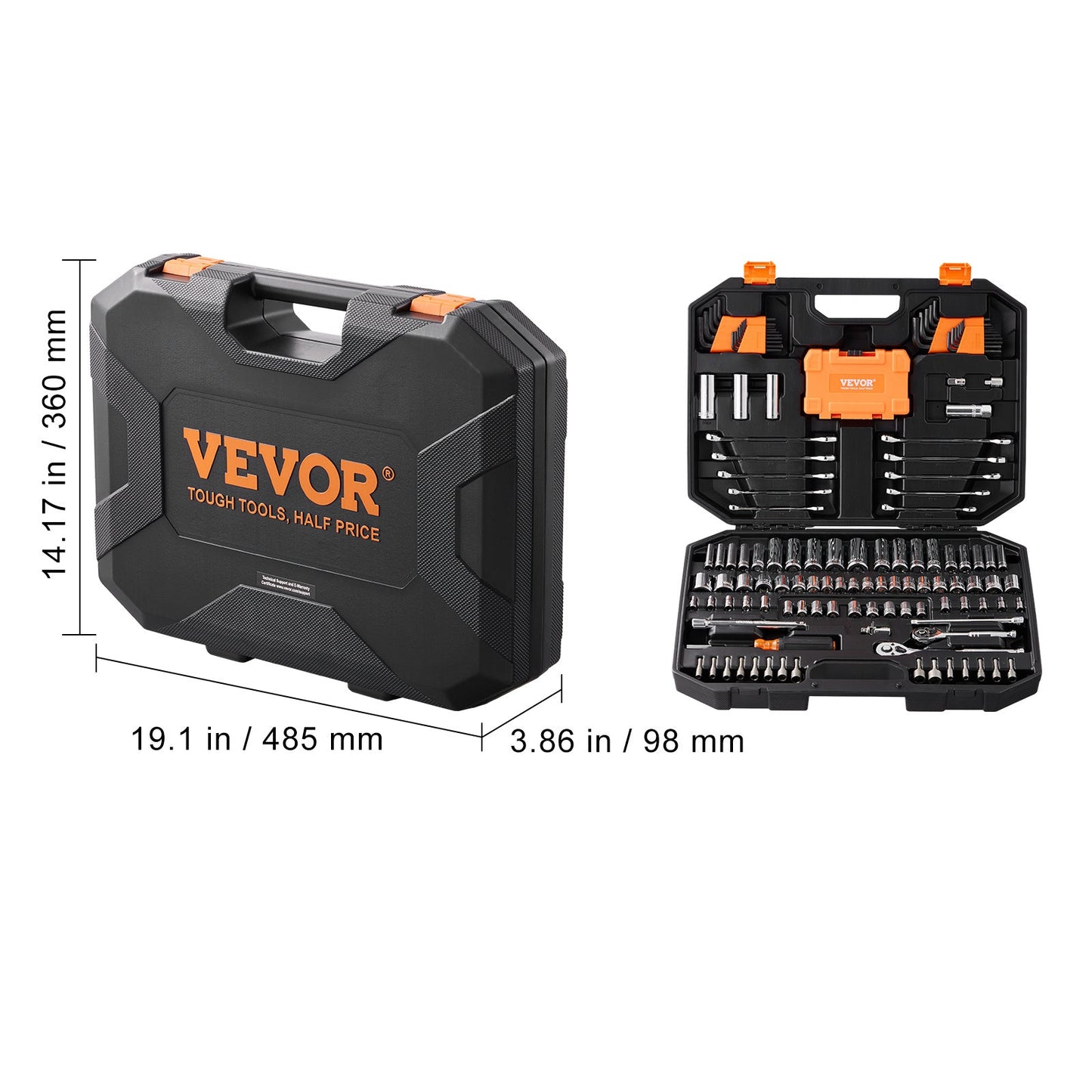 Mechanics Tool Set And Socket Set Inkedjoy