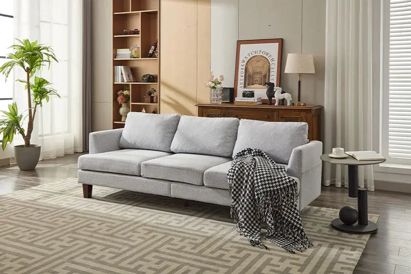 Fabric 3 Seater Couch With 2 USB My Store