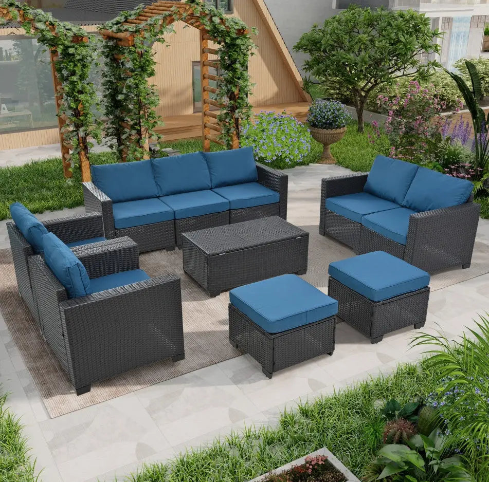 10 Piece Patio Furniture Set My Store