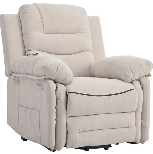 Massage Recliner And Heating Function And Side Pocket My Store