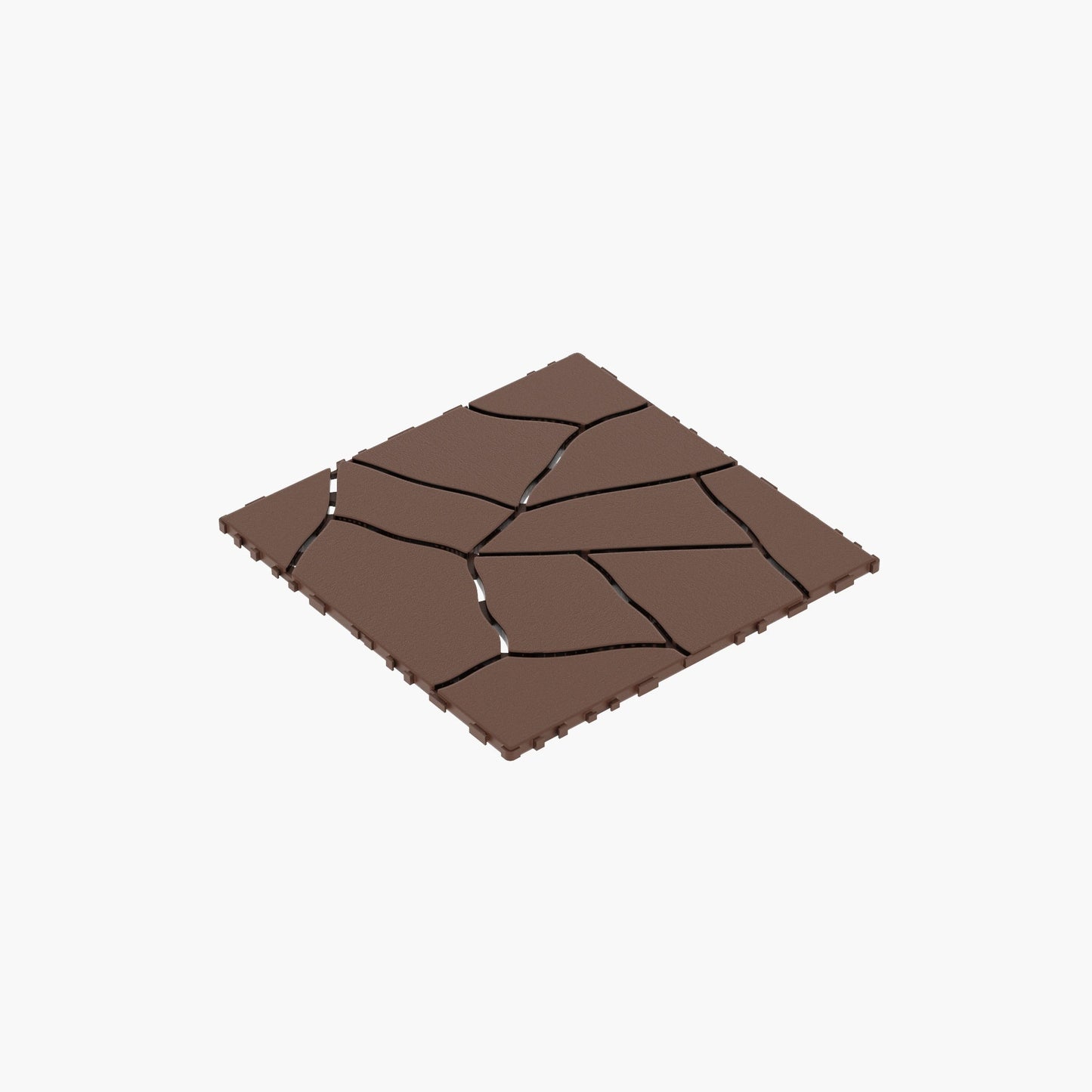 Waterproof, Wear-resistant, DIY Assembly, Garden, Courtyard, Balcony,plastic Flooring Inkedjoy