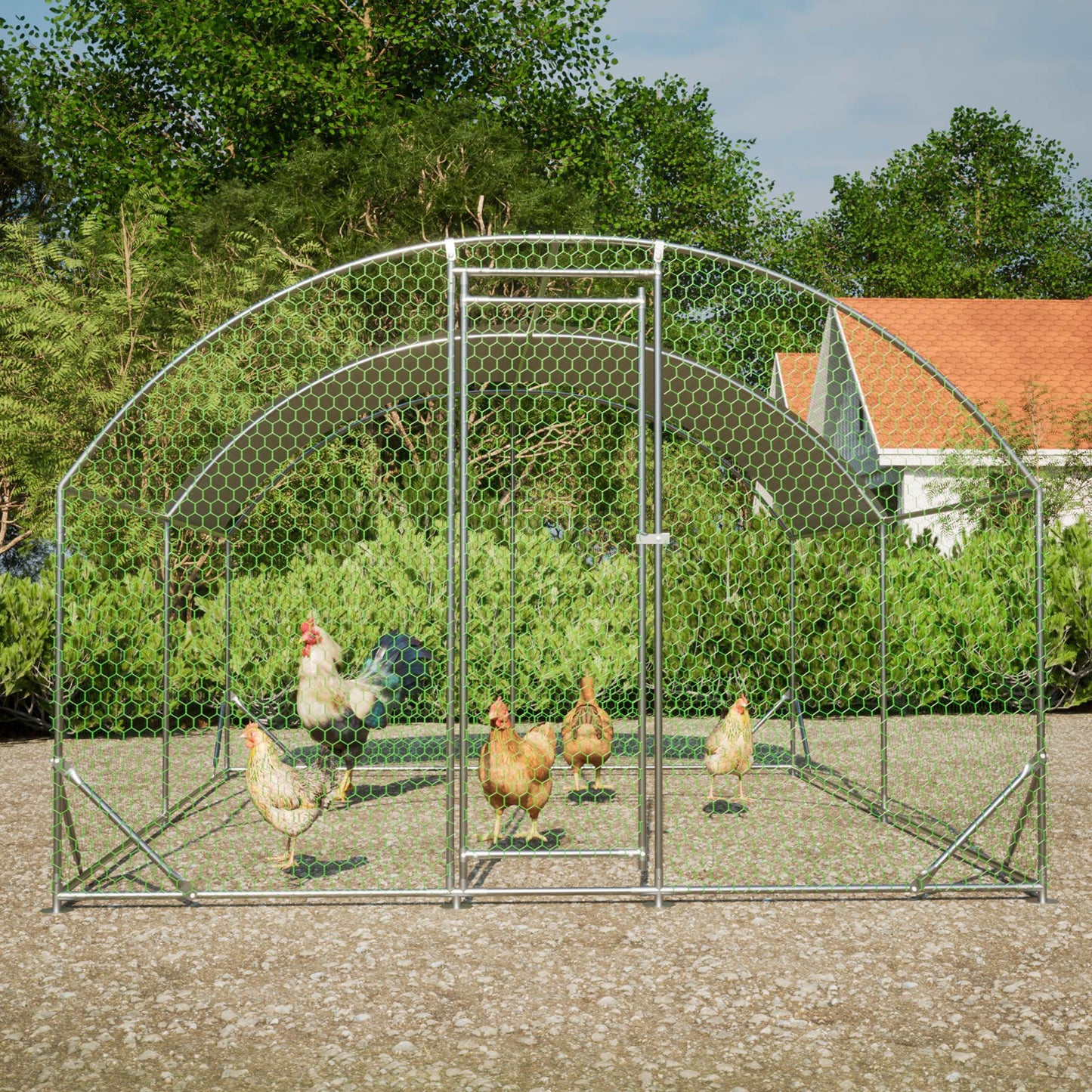 Large Chicken Coop Metal My Store