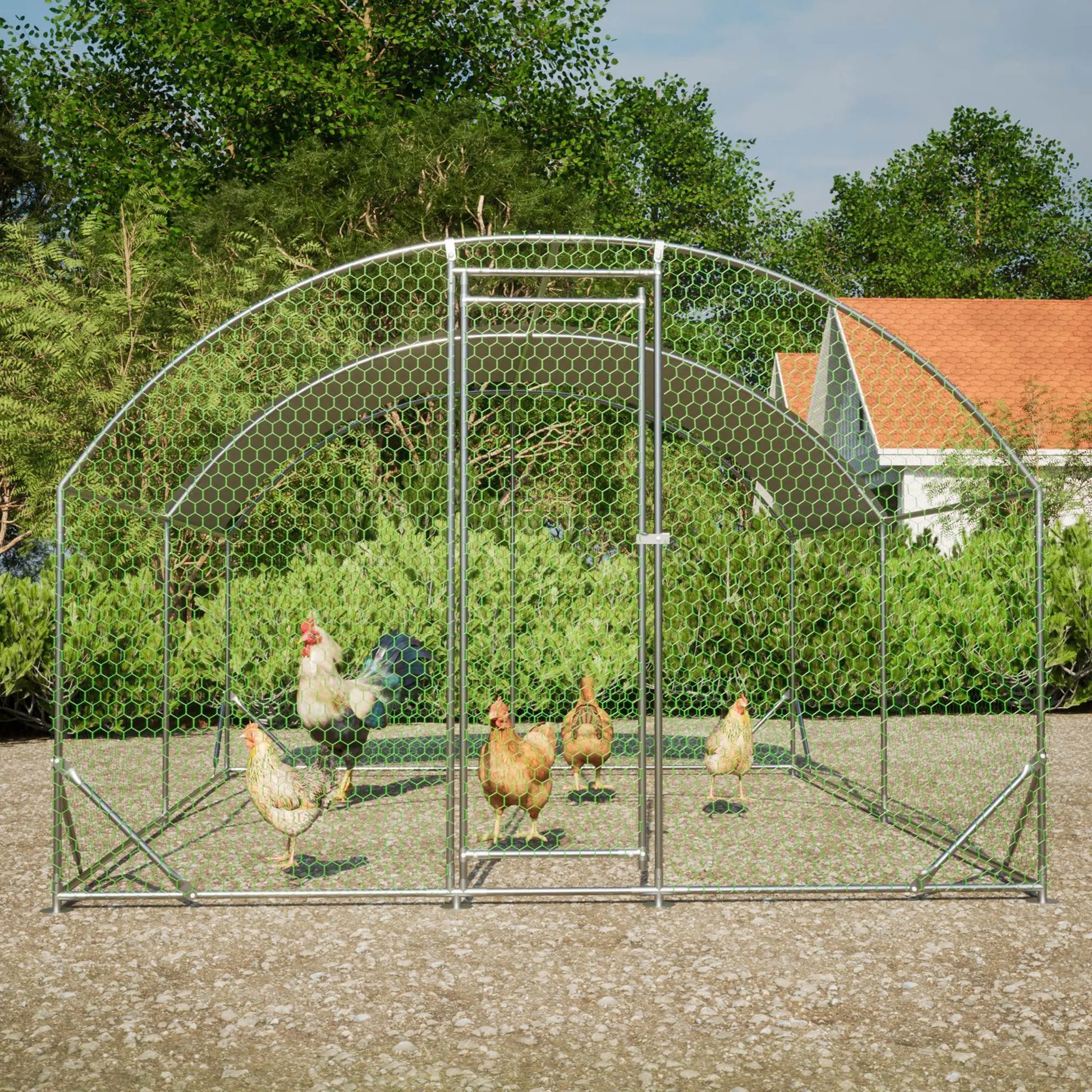 Large Chicken Coop Metal My Store