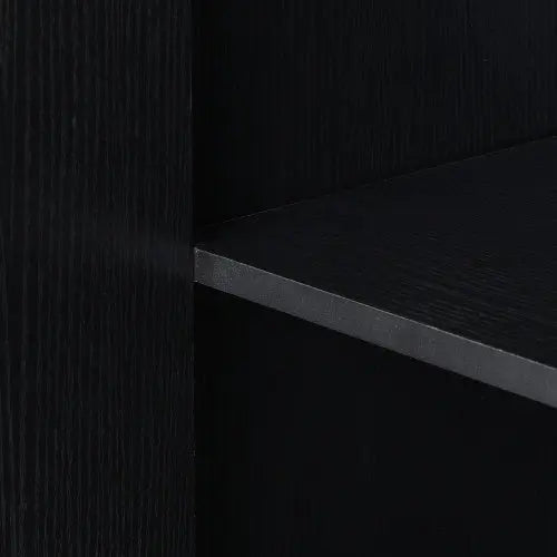 Four Door Cabinet With Metal And Crossed Leg Design My Store