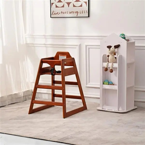 Wooden Double Solid Wood Feeding Baby Height Increasing Chair My Store