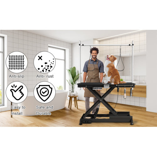 Electric Pet Grooming Table Inkedjoy