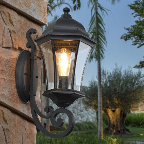 Glass Retro Wall Light My Store