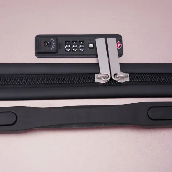 Three In One Set Of Vertical Striped Suitcase Inkedjoy