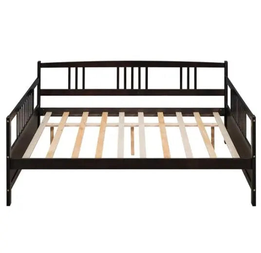 Full-size Sofa Bed With Support Legs, Espresso Color My Store