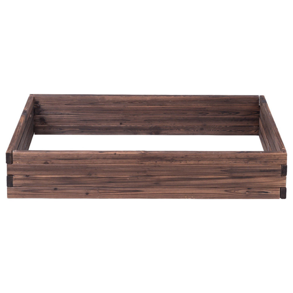 Elevated Wooden Garden Planter Box Bed Kit Inkedjoy