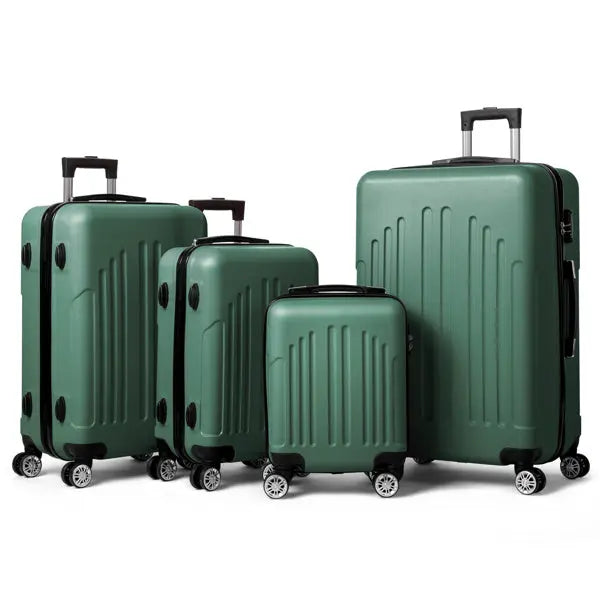 Vertical Stripe Four In One Suitcase Inkedjoy