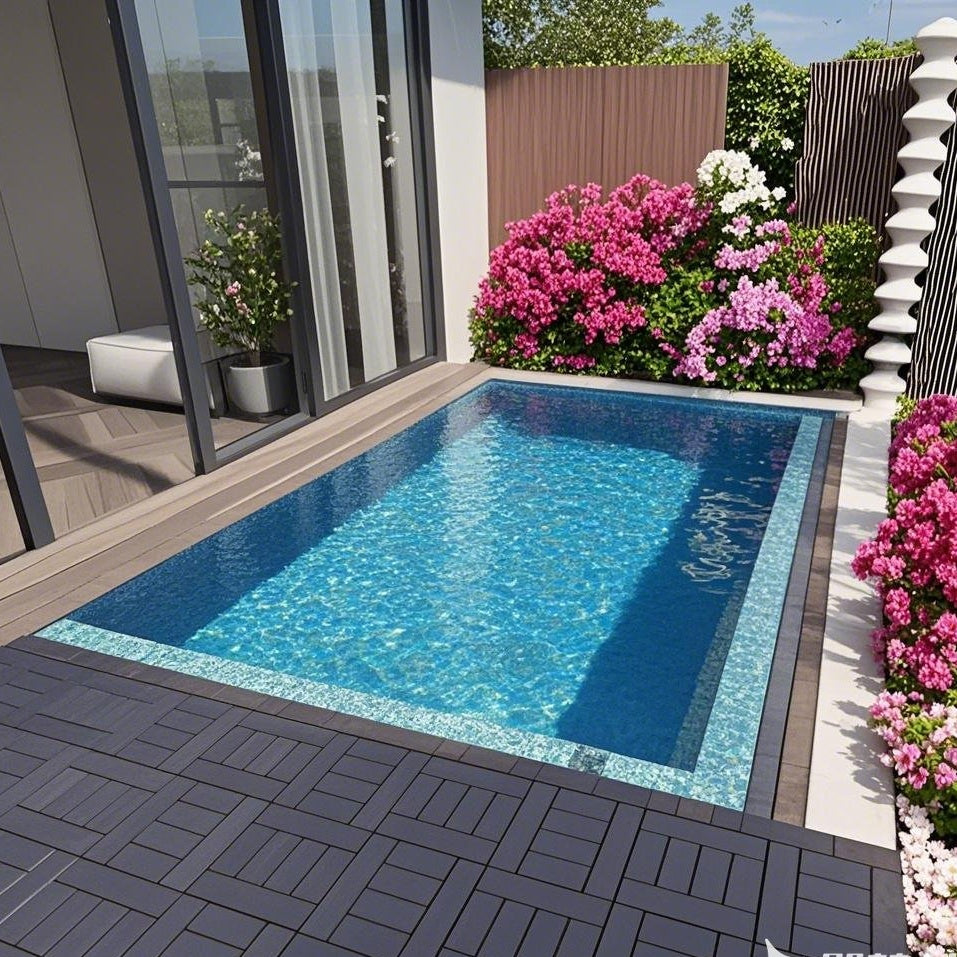 Waterproof, Wear-resistant, DIY Assembly, Garden, Courtyard, Balcony,plastic Flooring Inkedjoy