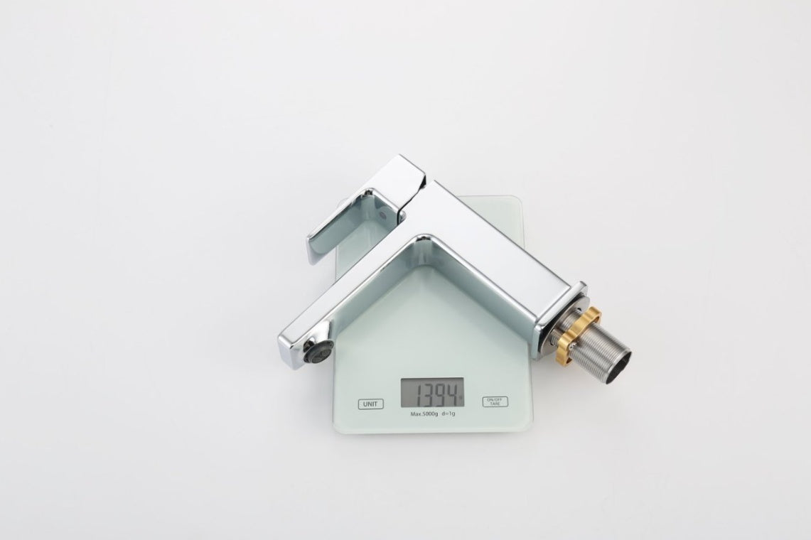 Chrome Single Hole Bathroom Faucet My Store