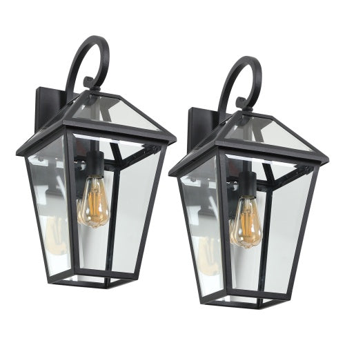 Modern Outdoor Waterproof Wall Lights Support Many Types Of Bulb-2 Packs My Store