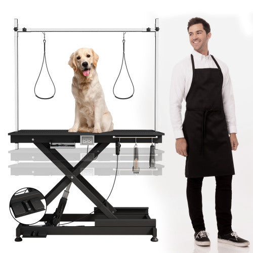 Electric Pet Grooming Table Inkedjoy