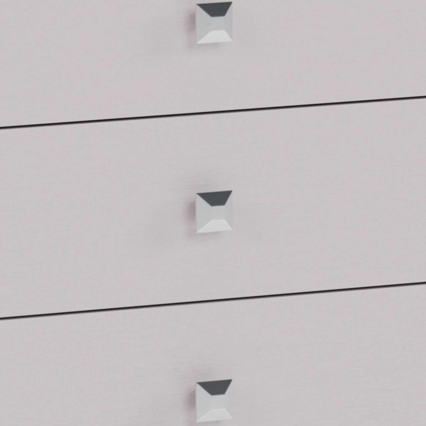 3 Pieces Bedroom Sets Full Size Wood Bed with Hidden LED Light Upholstered Headboard + 2 Nightstands, Cream Grey - Ohberri