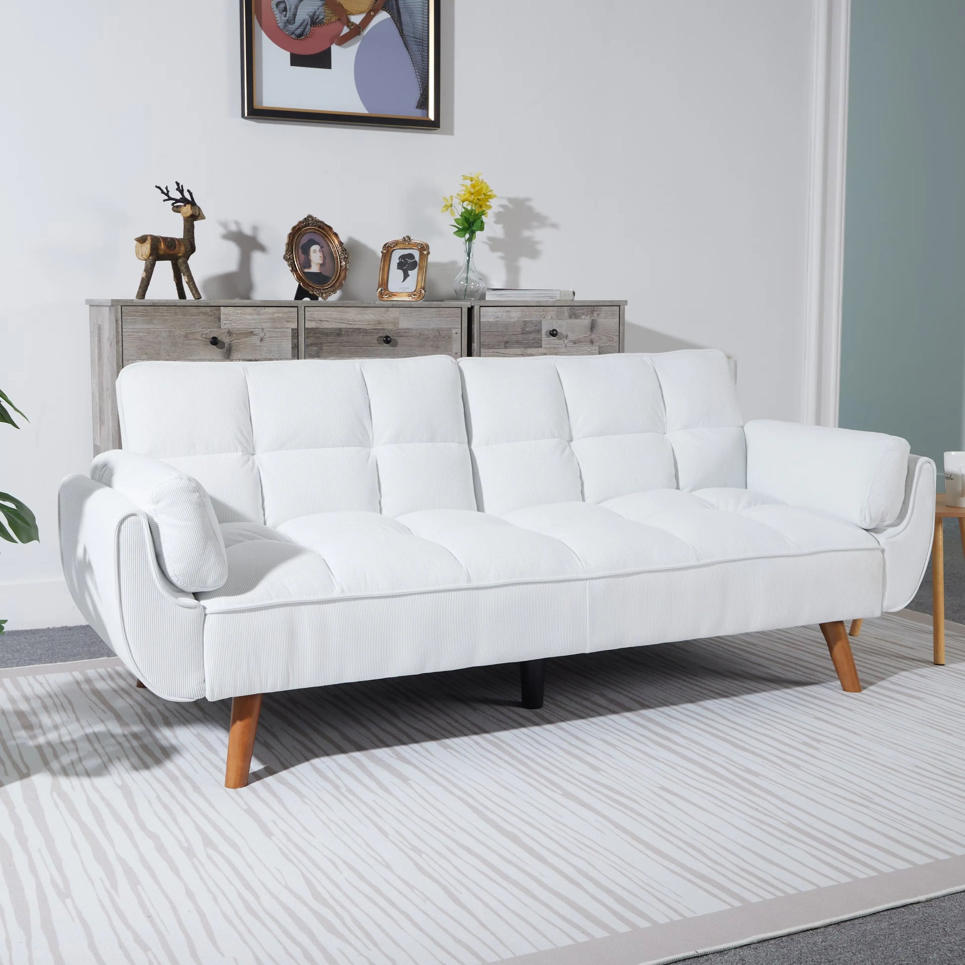 Sofa Bed-White My Store